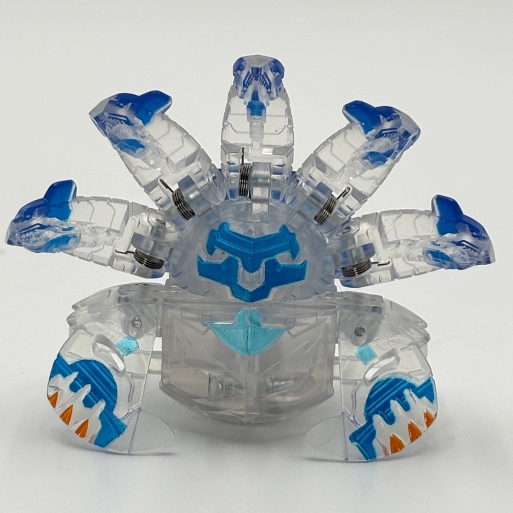 Bakugan Battle Planet Diamond Hydranoid Aquos Translucent Blue Brawler B 300